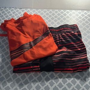Boy’s size medium Nike shorts set